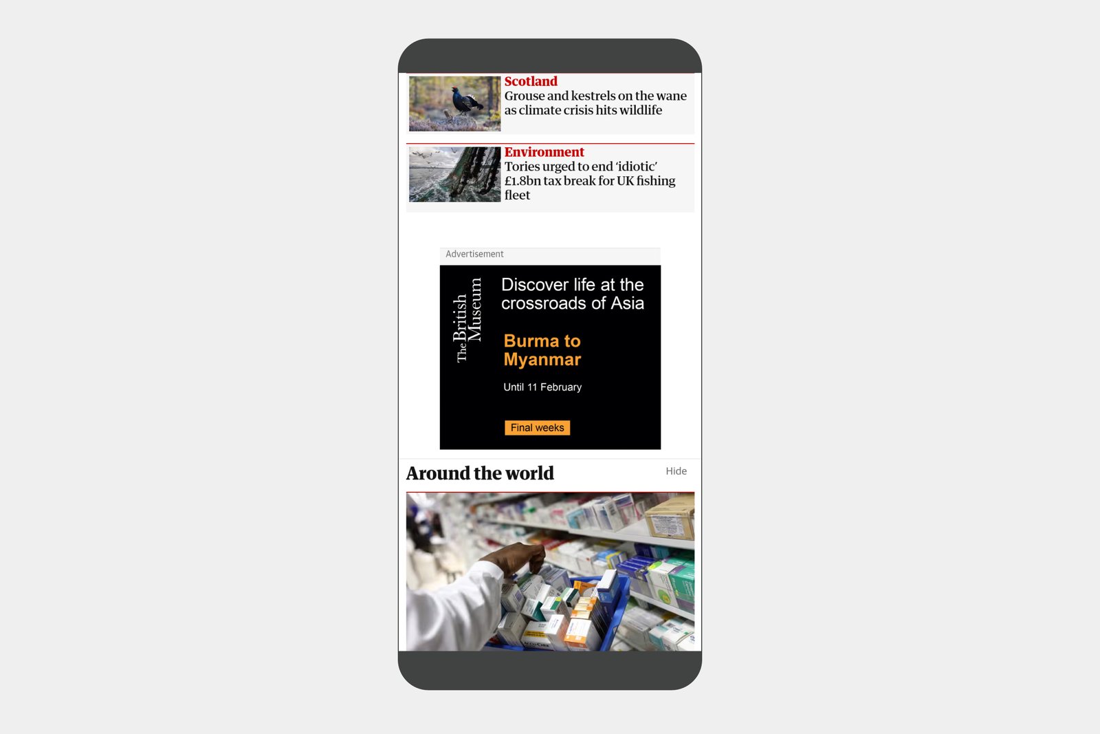 Google Network Display ad.