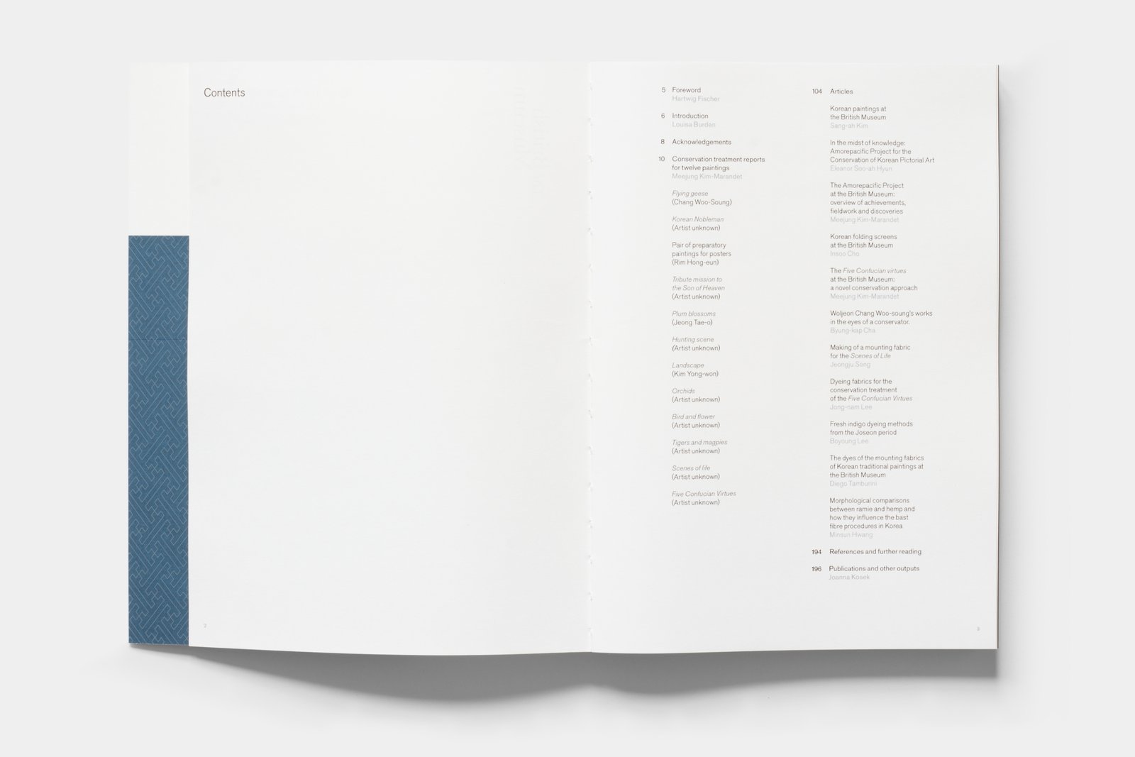 Contents spread.