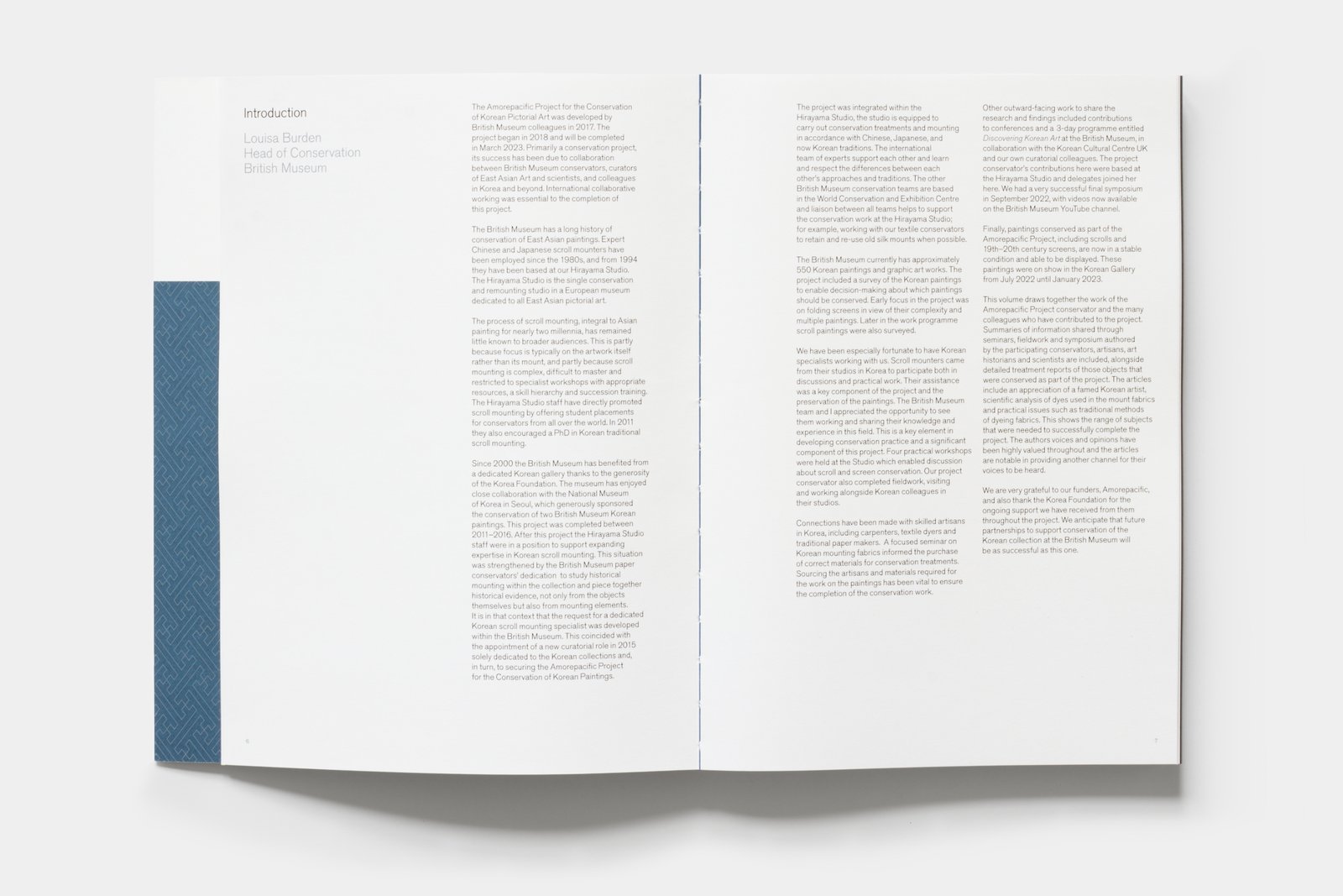 Inside spread with the introduction by the editors.