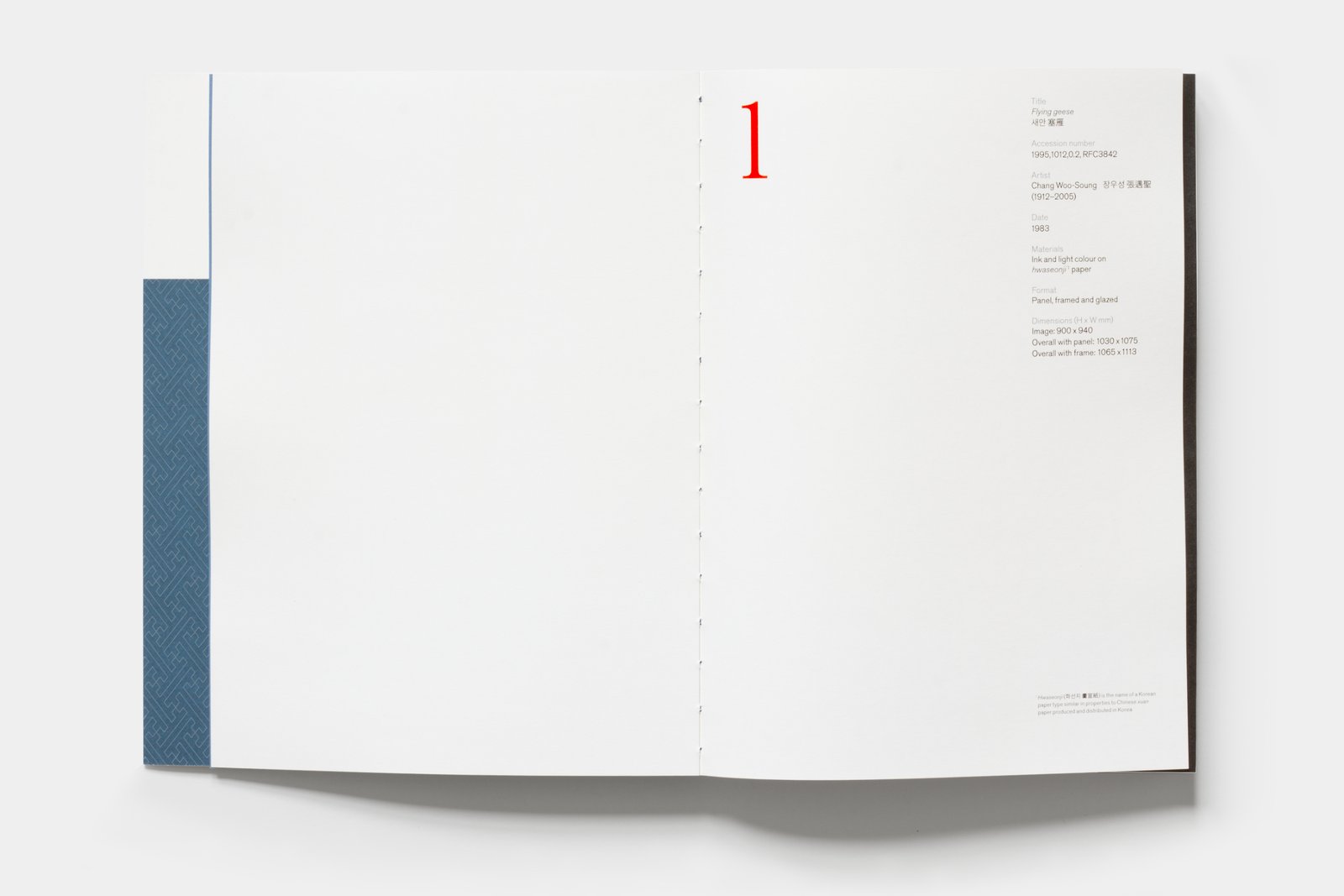 Inside spread showing the introduction of a restoration project.