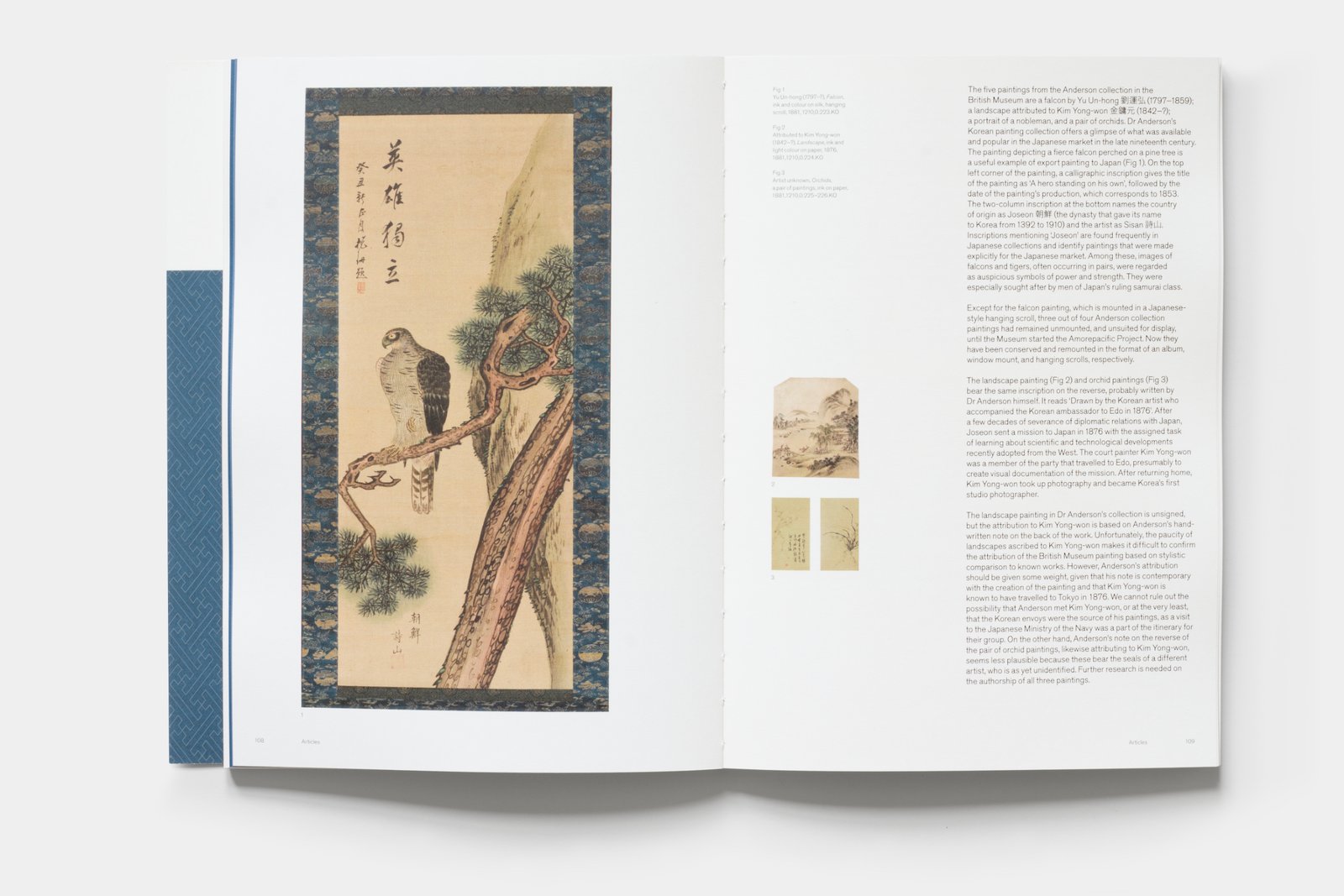 Inside spread showing part of a research report.